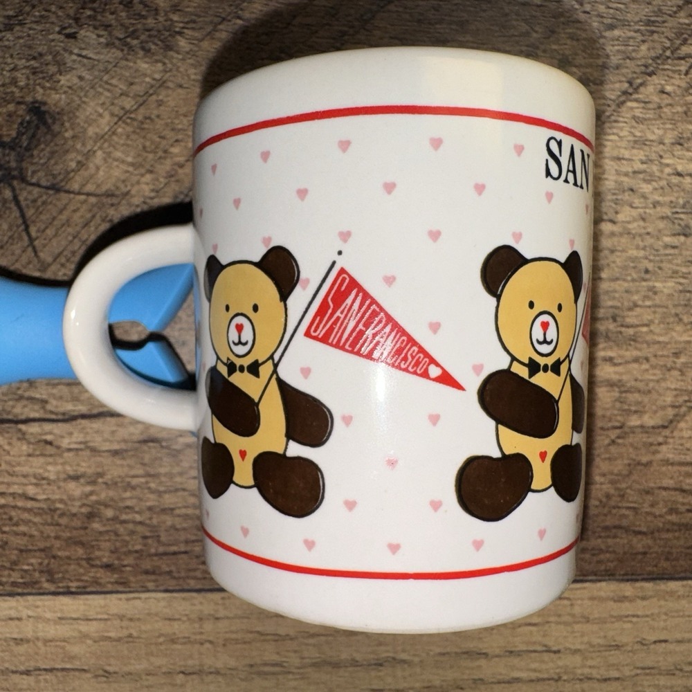 Vintage 1985 Host International San Francisco Espresso Coffee Mug